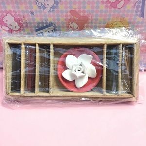 Incense with flower burner